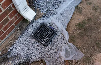 guttering run-off